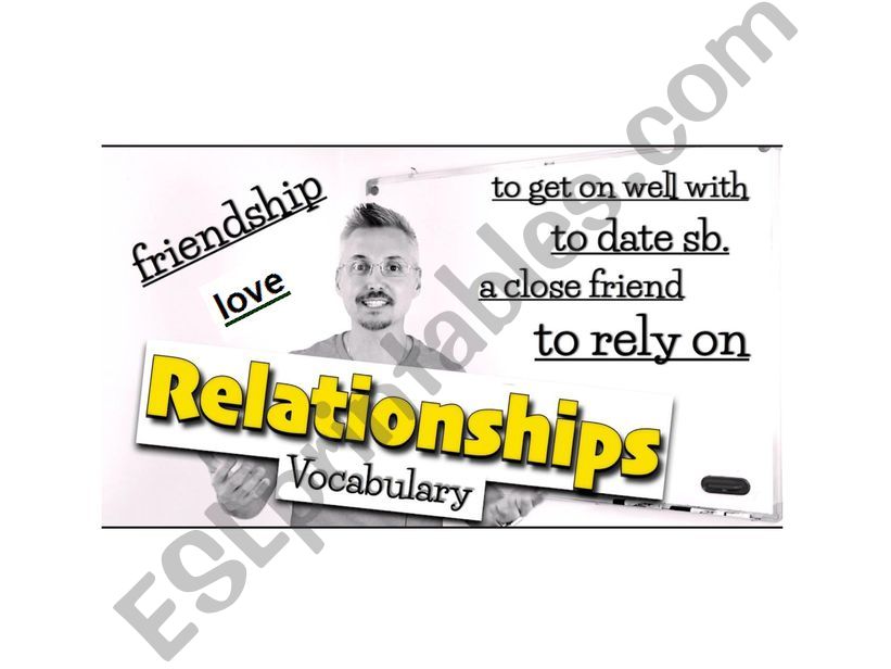 Love and relationship vocabulary