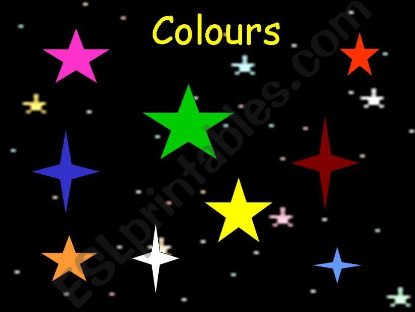 Colours and Clothes powerpoint