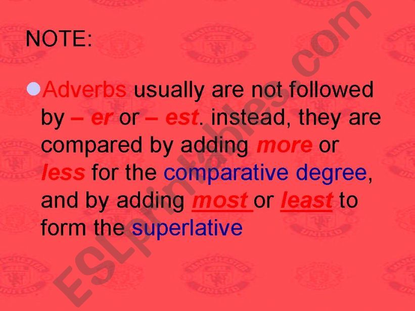 DEGREES OF COMPARISON PPT PART  7