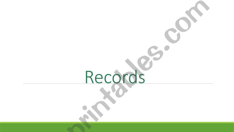 Some World records powerpoint