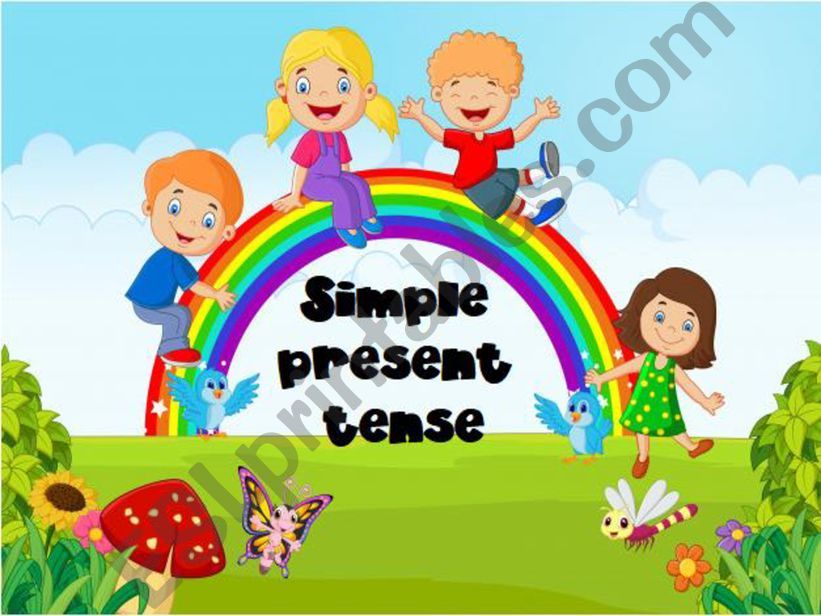 Present simple tense powerpoint