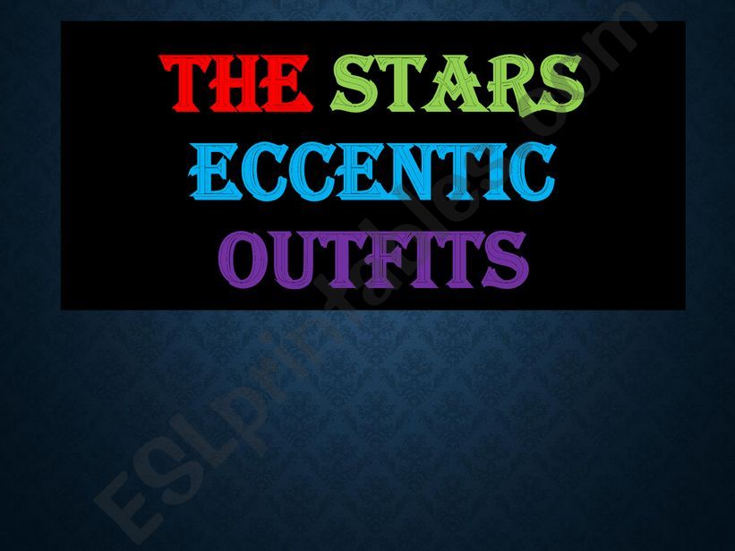 stars outfit  powerpoint