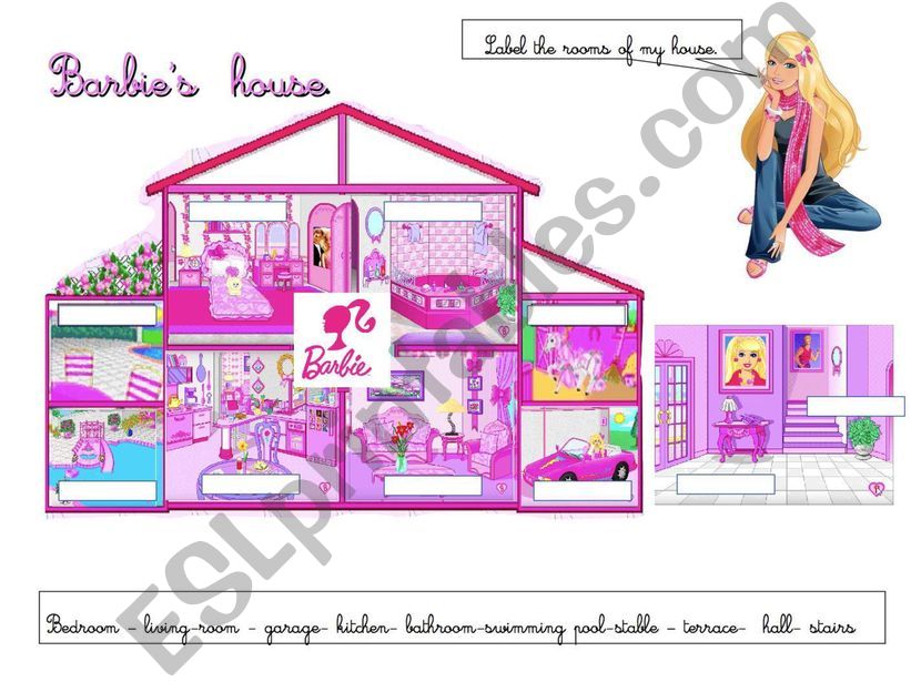 Barbies house  powerpoint