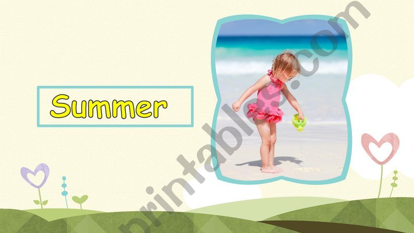 Summer Holiday powerpoint
