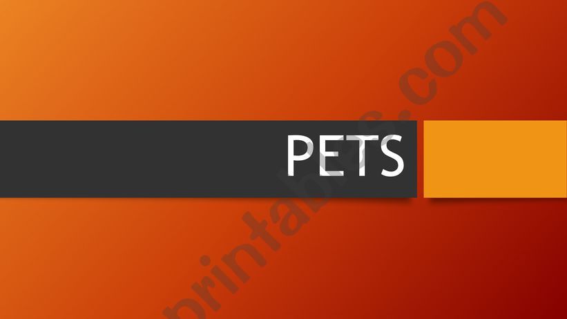 pet and farm animals powerpoint