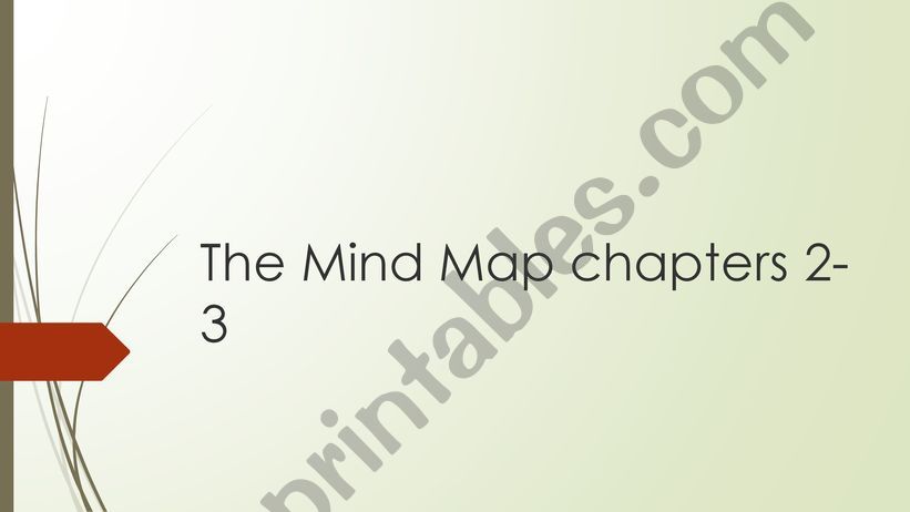 The Mind Map Chapters 2-3 powerpoint