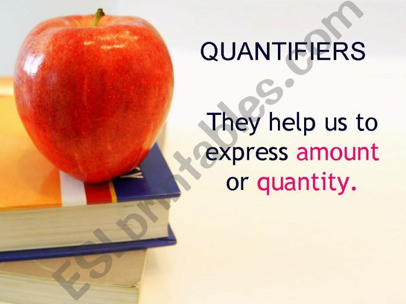 Quantifiers powerpoint