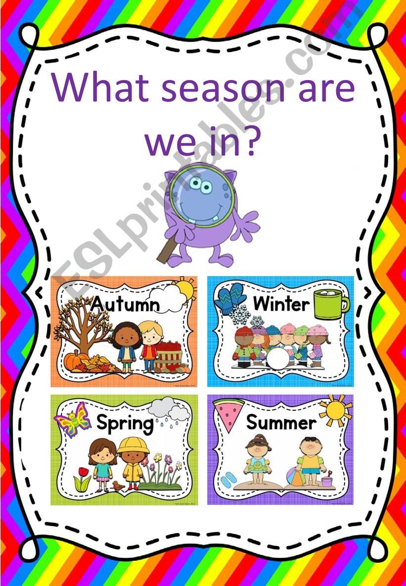 WHAT SEASON ARE WE IN? powerpoint