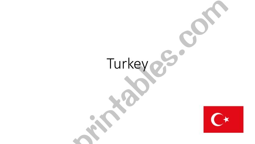 Turkey powerpoint