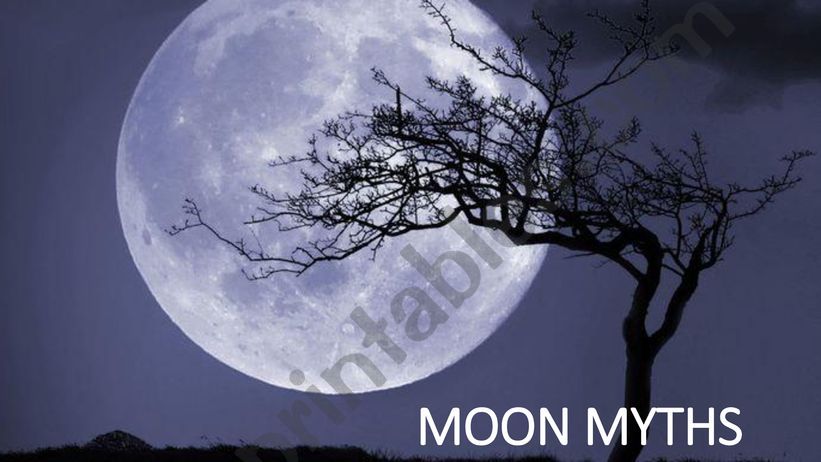 MOON MYTHS powerpoint