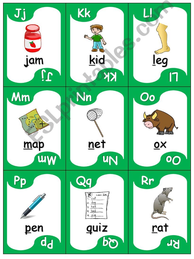 Alphabet Uno powerpoint