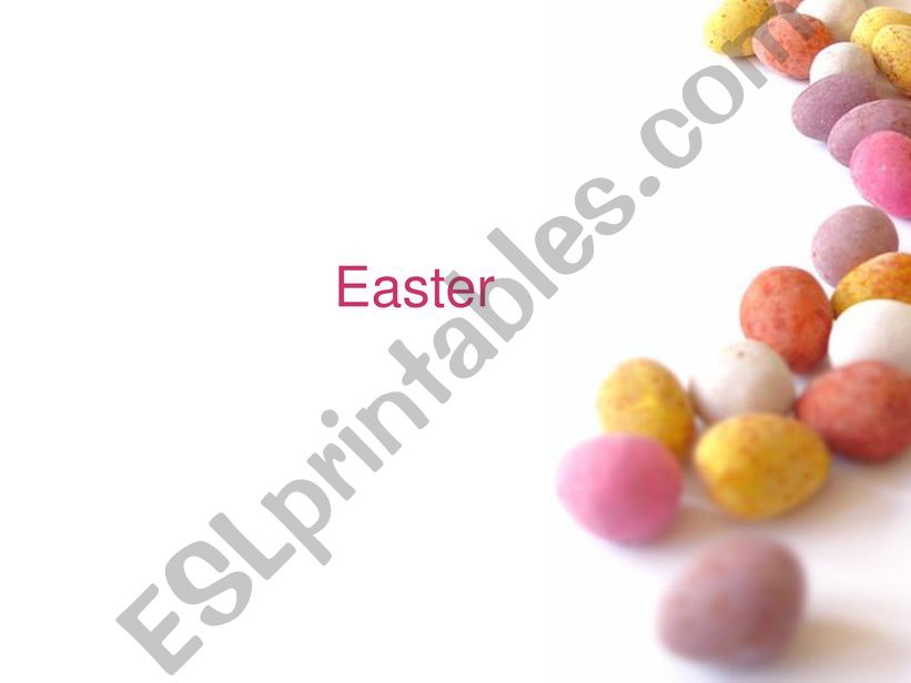 Easter traditions  powerpoint