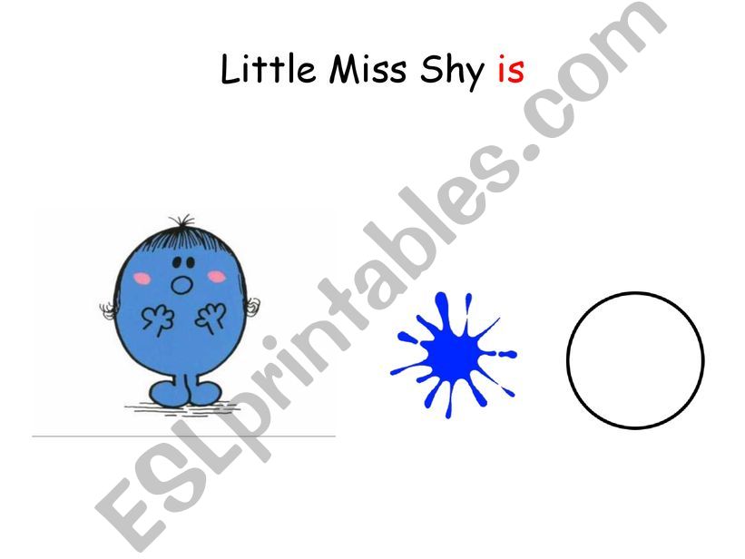 Mr Men and Little Misses powerpoint