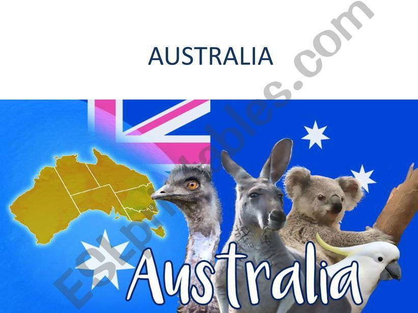 Australia Lesson powerpoint