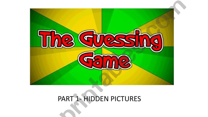 Food-Game-Hidden Picture powerpoint