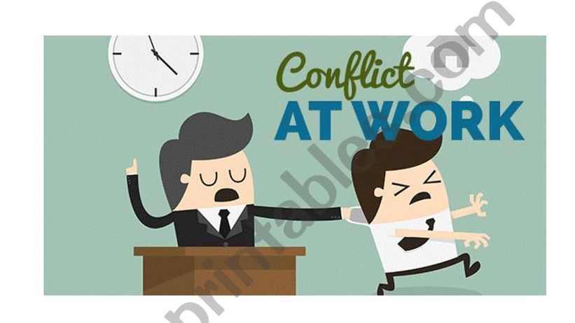 dealing with conflict at work powerpoint