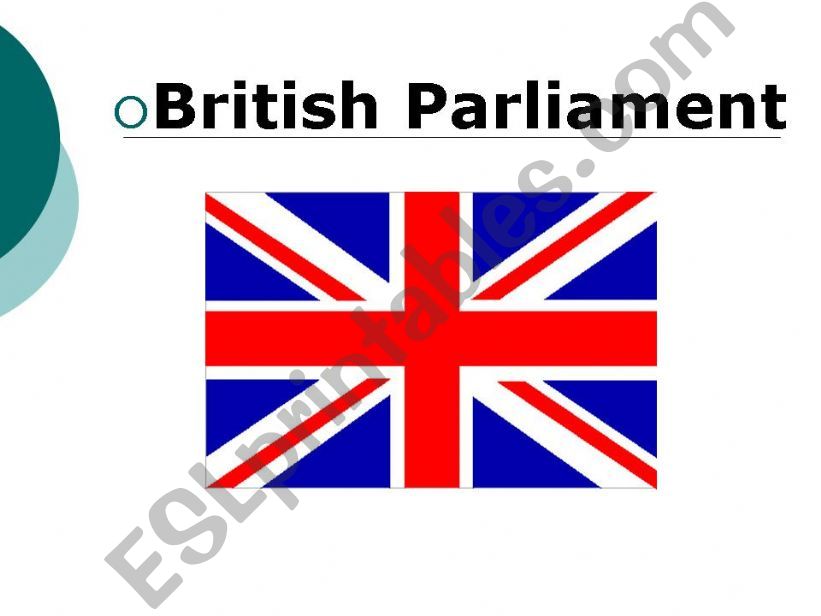 British parliament powerpoint