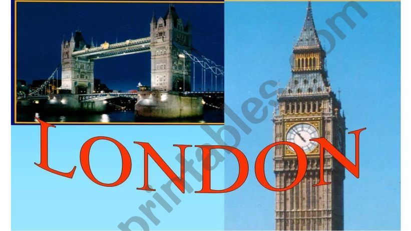 London Part I powerpoint