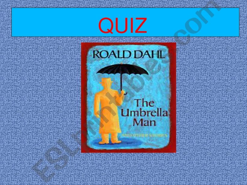 THE UMBRELLA MAN GAME powerpoint