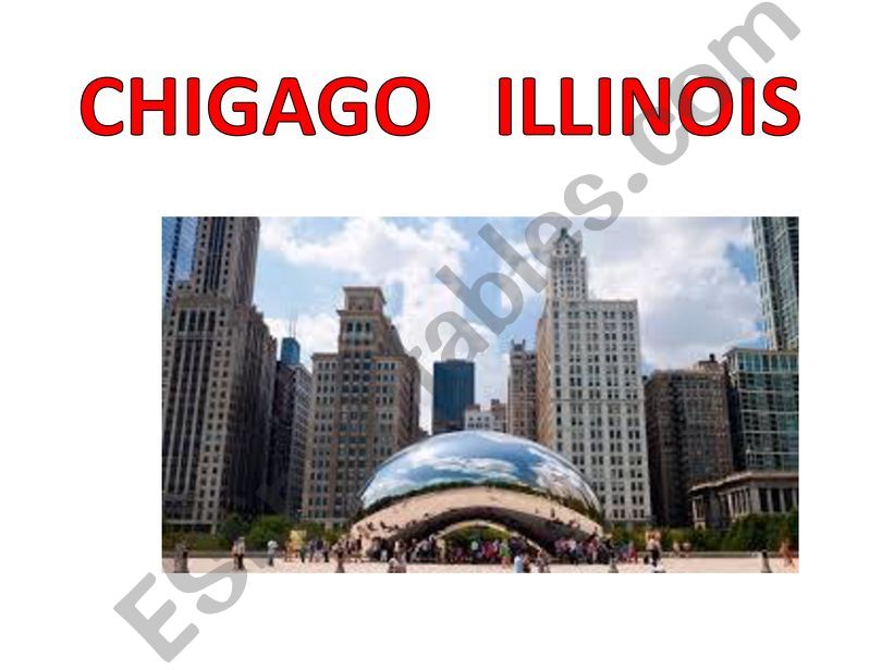 CHICAGO powerpoint