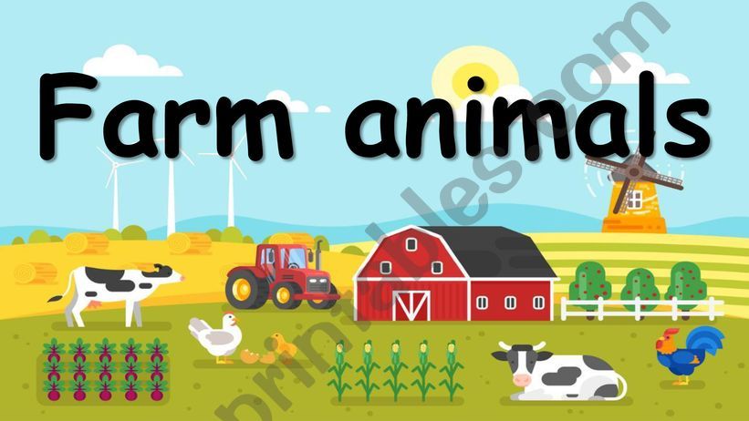 Farm Animals powerpoint