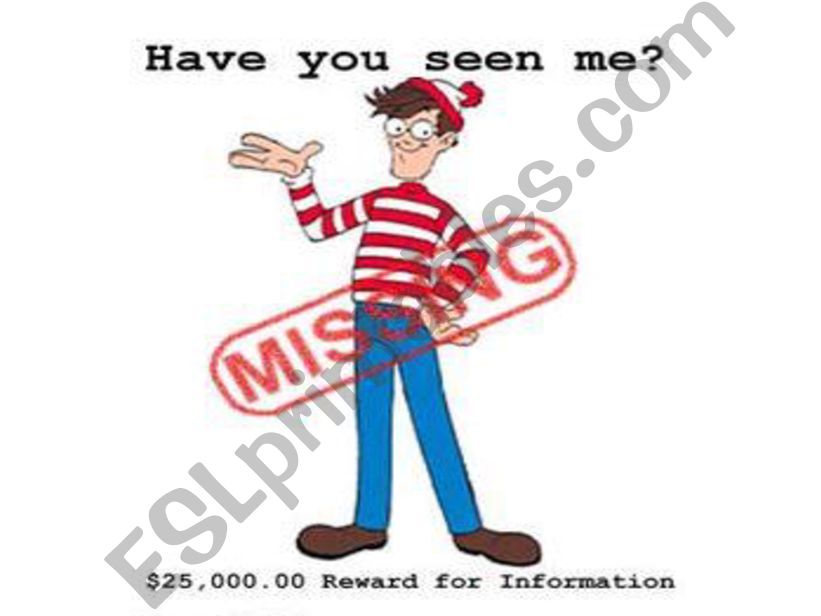 Where is Wally powerpoint