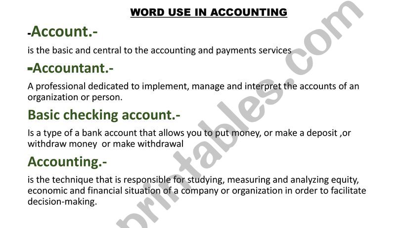 contabilidada powerpoint