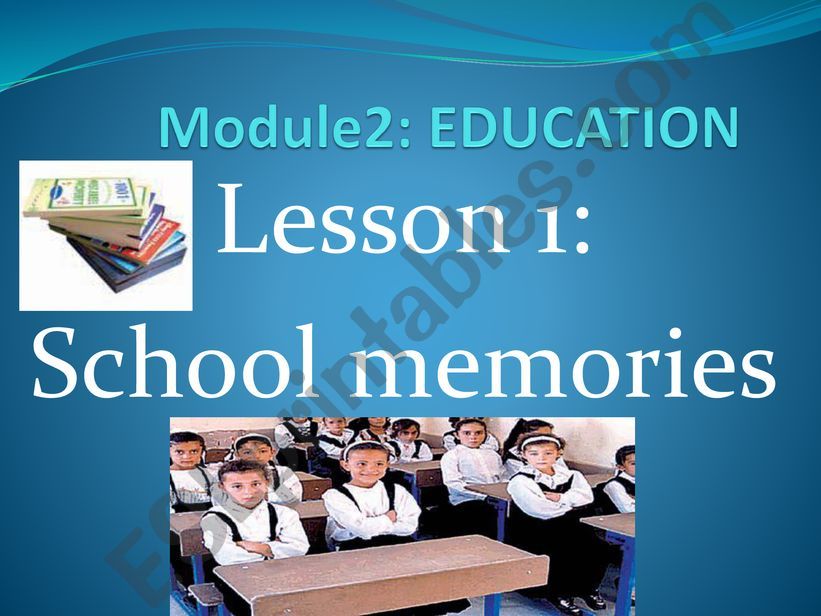 School memories powerpoint