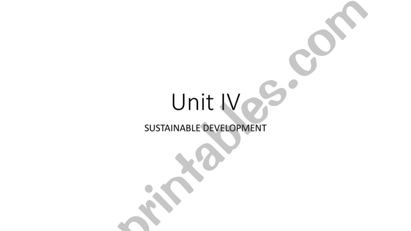 sustainable development  powerpoint