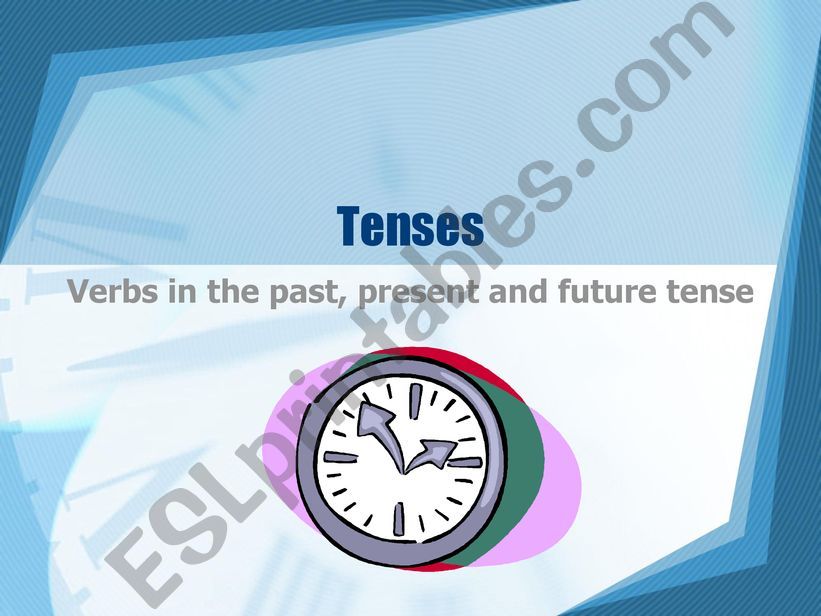 tenses powerpoint