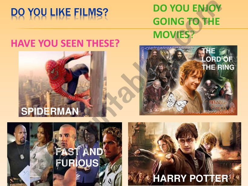 Films powerpoint