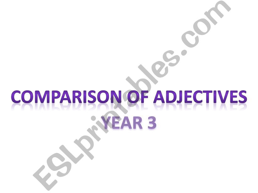 comparison of animals powerpoint