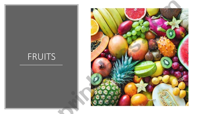 Fruit powerpoint