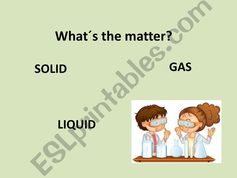 Whats the matter? powerpoint