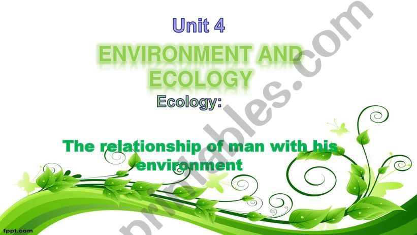 environment  powerpoint