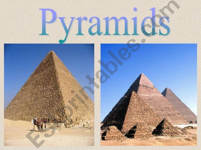 ss proj: the pyramids powerpoint