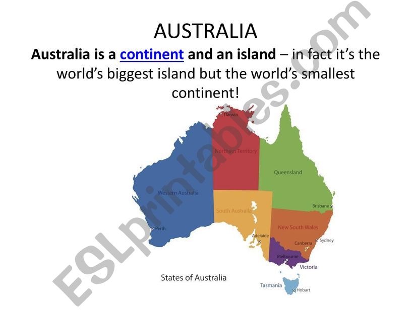 Australia powerpoint