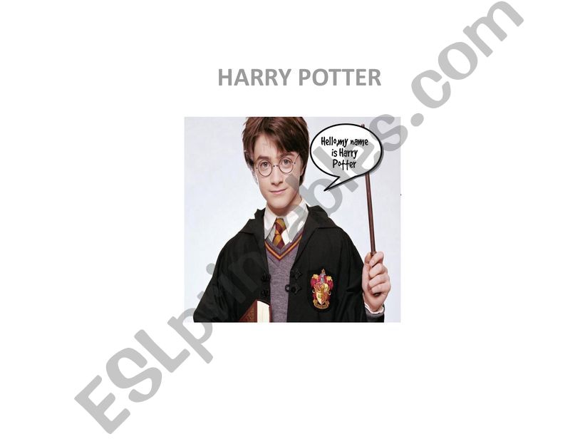 Harry Potter powerpoint