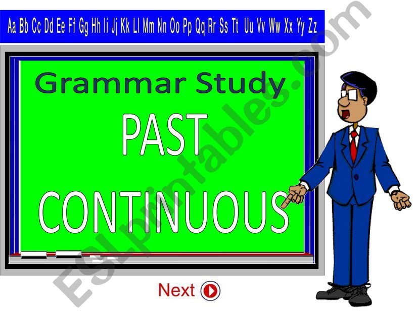 PAST CONTINUOUS TENSE 2 powerpoint