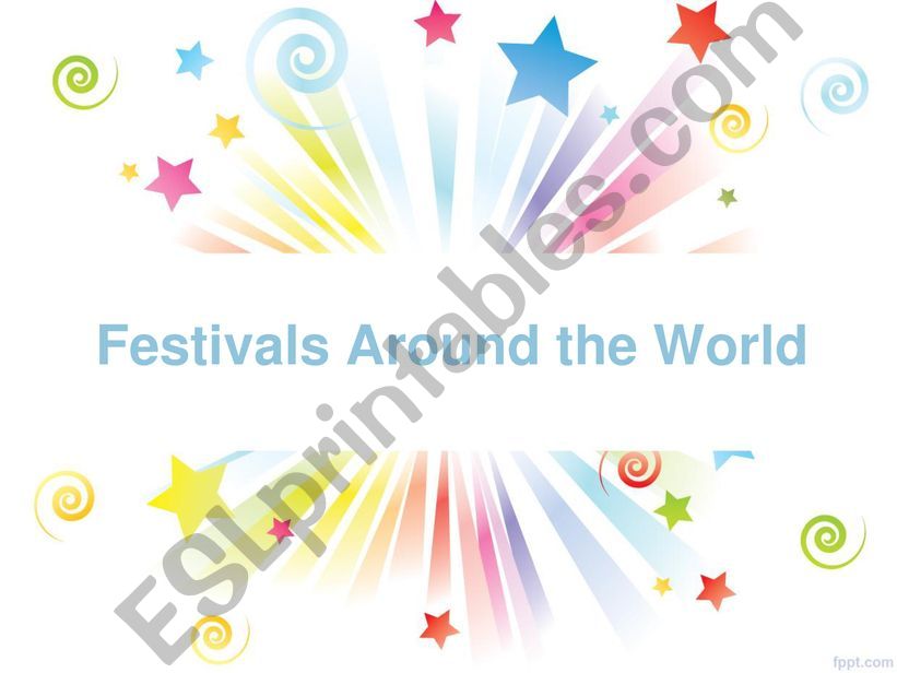 festivals flashcards part1 powerpoint