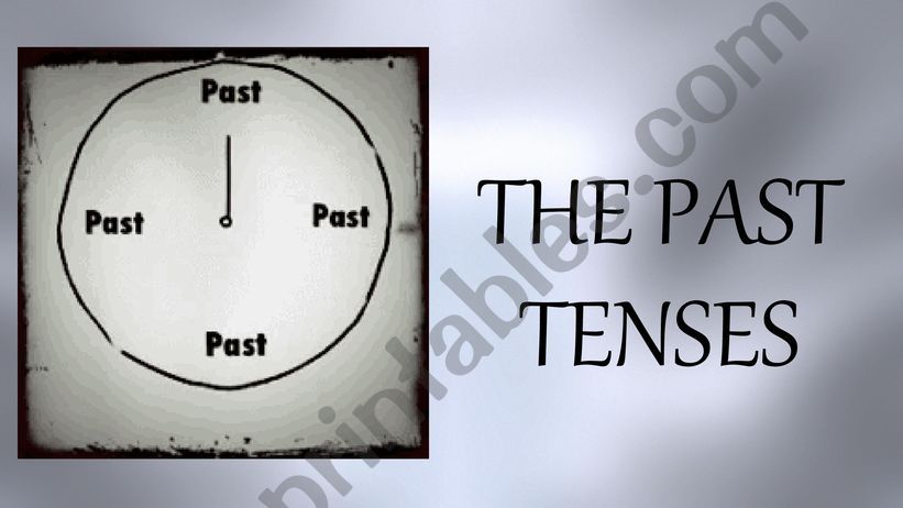 Past Tenses powerpoint