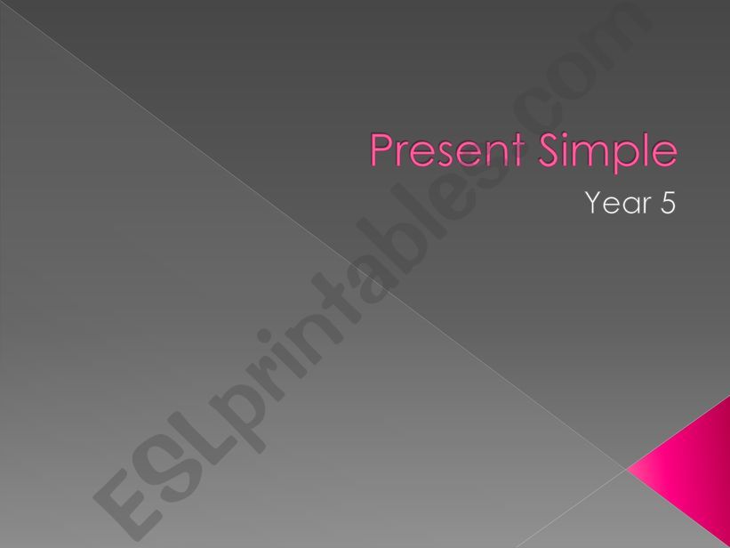 Present Simple practice powerpoint