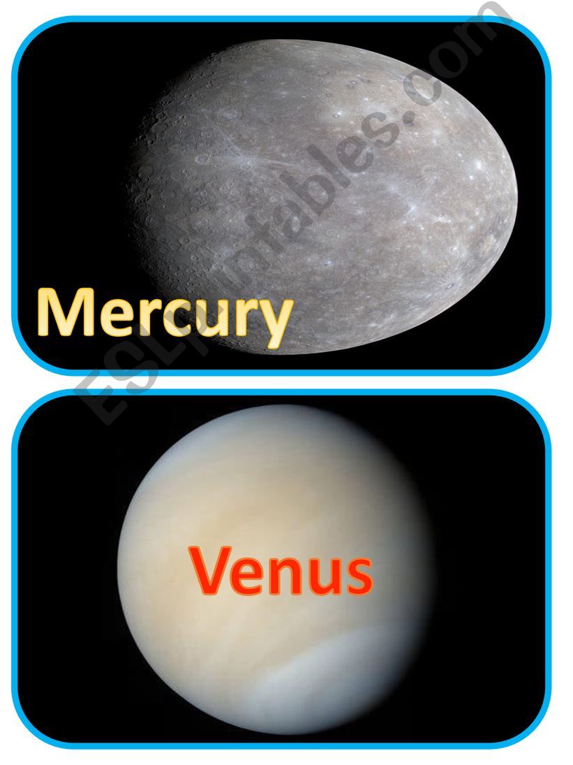 Planets Flashcards powerpoint