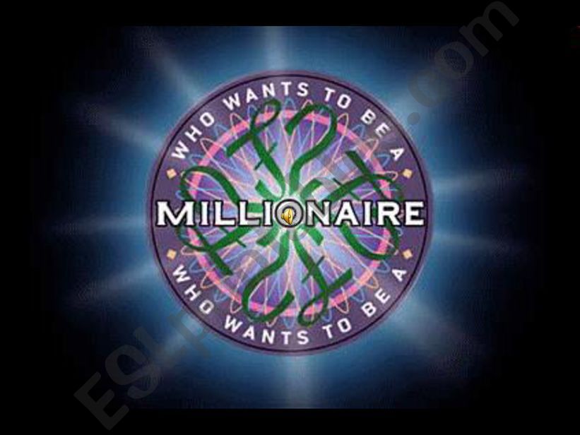 who wants to be a millionaire questions