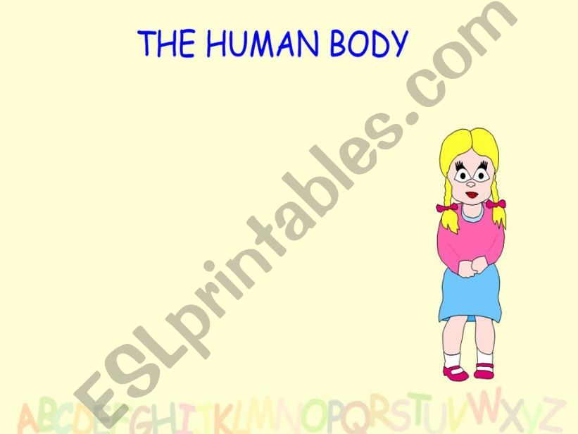 The Body Parts powerpoint