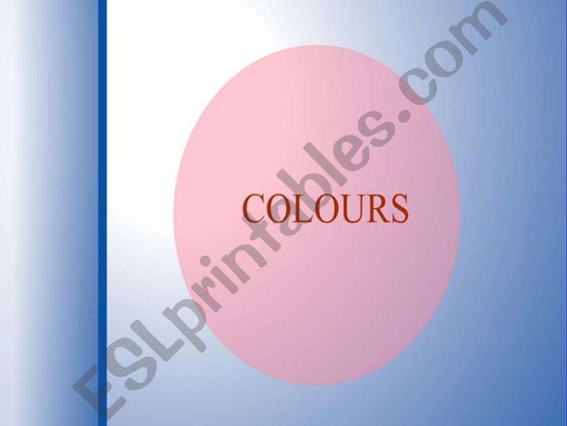 Colours powerpoint