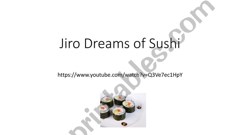 Sushi powerpoint