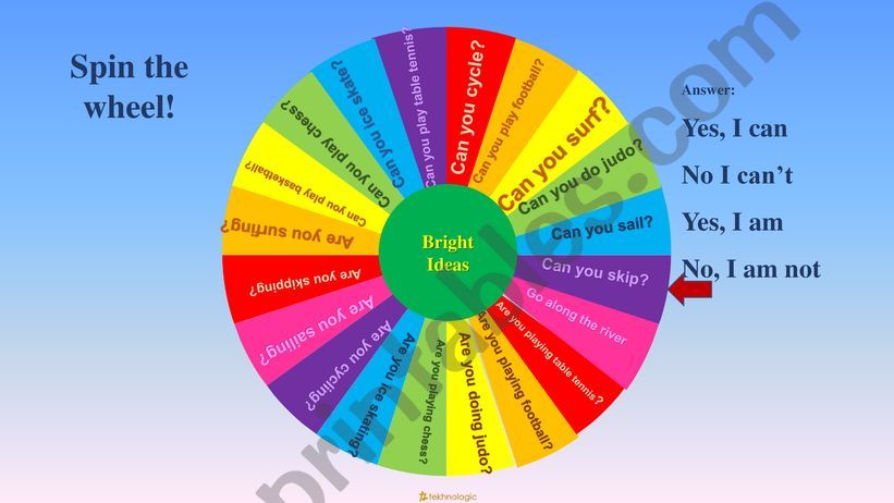 Spin  powerpoint