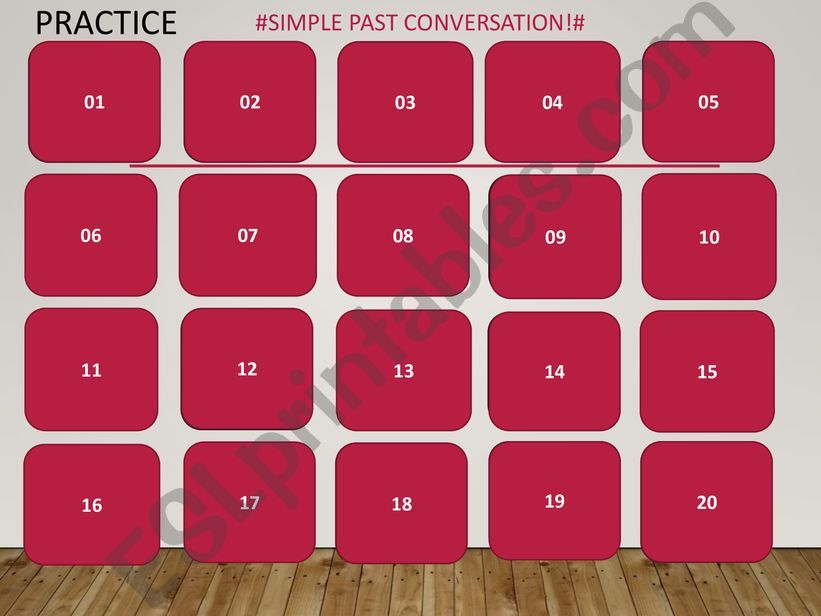 Past Simple- Practice powerpoint