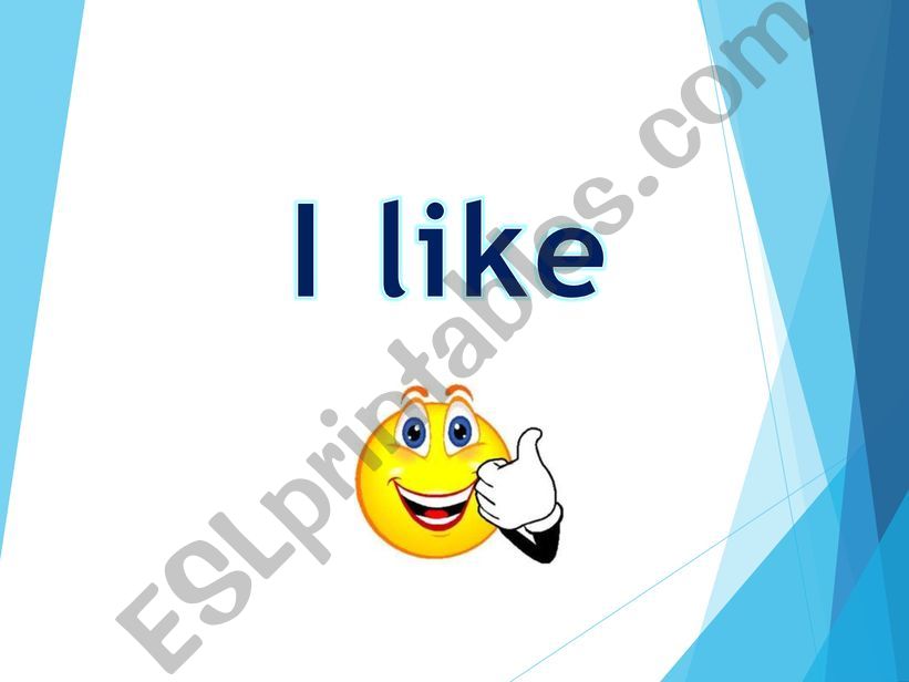 Like and I don�t like powerpoint